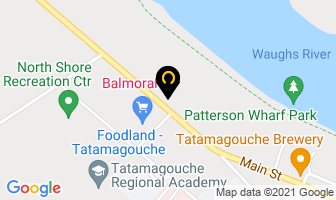 Balmoral Motel in Tatamagouche map