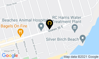 Balmy Beach Chiropractic Clinic in Orillia map