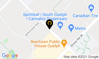 Balnar in Guelph map