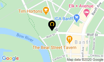 Banff Sport Medicine in Banff map