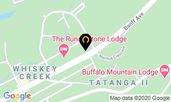 Banff Voyager Inn in Banff map