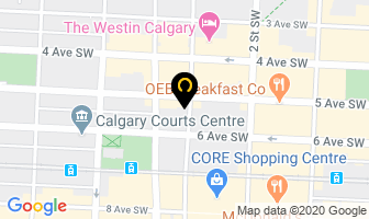 Bank Of China (Canada) in Calgary map
