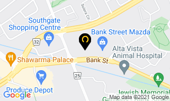 Bank Street Kia in Guelph map