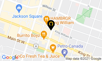Banko Media in Hamilton map