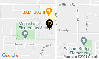 Banners Restaurant in Richmond Hill map
