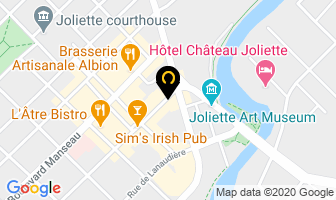 Banque Laurentienne in Joliette map