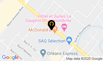 Banque Laurentienne in Drummondville map