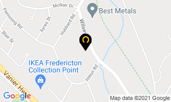 Bap Equipment Ltd in Fredericton map