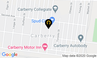 Bar 77 Farms Ltd in Carberry map