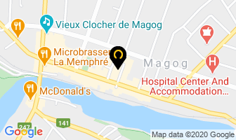 Bar Bronco Billy's Salons in Magog map