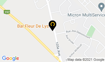 Bar Fleur De Lys in Pembroke map