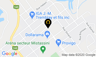 Bar La Rencontre in Dolbeau-Mistassini map