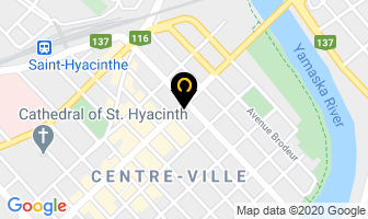Bar Laitier La Lichette in Saint-Hyacinthe map