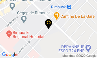 Bar Laitier Martine in Rimouski map