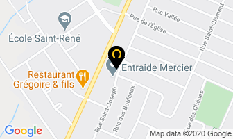 Bar Laitier Mercier in Mercier map