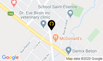 Bar Le Cocotier in Drummondville map