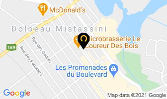 Bar Le Spectrum Pub Et Bob Administration in Dolbeau-Mistassini map
