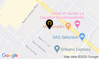 Bar Le Vegas in Drummondville map