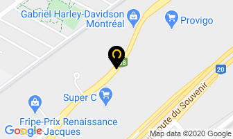 Bar Les Amazones in Montreal map