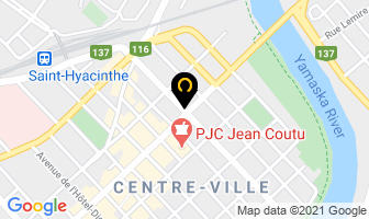 Bar Les Belles De Nuit in Saint-Hyacinthe map