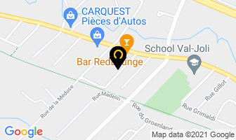 Bar Regency in Ville de Québec map
