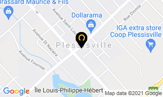 Bar St-Calixte in Plessisville map