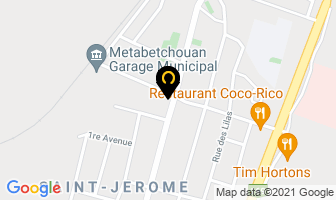 Bar St-Martin in Cap-aux-meules map