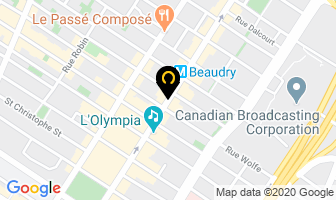 Bar Stock&lounge in Montreal map