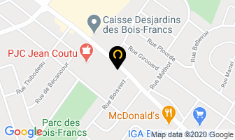 Bar Valentine in Victoriaville map