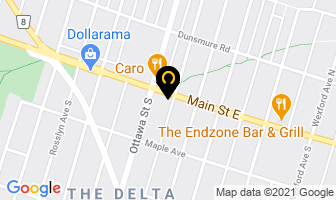 Barabash Joanne Dr in Hamilton map