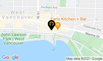 Baracos + Brand in West Vancouver map