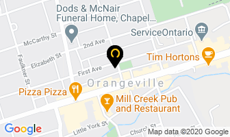 Barbara Imrie Rmt in Orangeville map