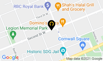 Barbara Mutch & Irving Rackover Professional Cor P in Cornwall map