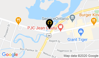 Barbie Belle in Brossard map