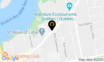 Barbier Guy De Ste-Rose in Laval map