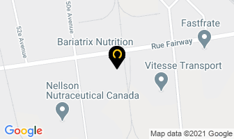 Bariatrix Nutrition Inc in Brantford map