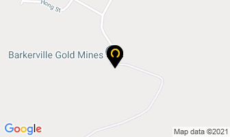 Barkerville Gold Mines in Newcastle map