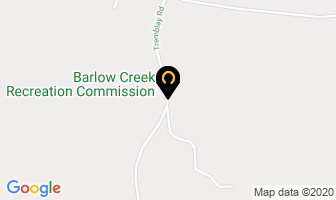 Barlow Creek Recreation Commission in Tilbury map