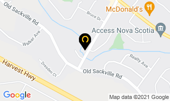 Barnard T K Funeral Homes in Halifax map