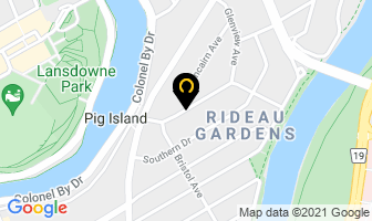 Barnes Electronic Protection Services in Ottawa map