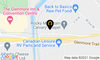 Baron Oilfield Supply in Calgary map