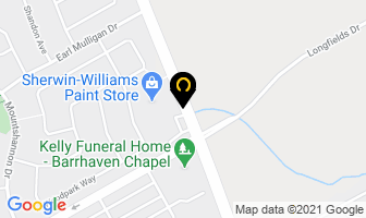 Barrhaven in Nepean map