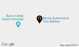 Barrie Automotive Flea Market in Simcoe County map