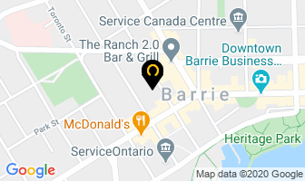 Barrie Healing Rooms in Barrie map