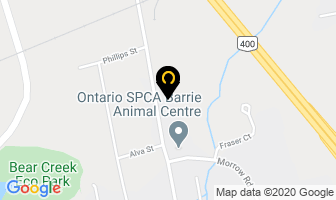 Barrie Rentals Property Management in Barrie map