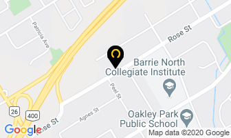 Barrie Spiritual in Barrie map