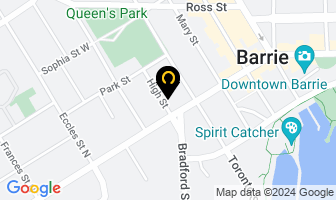 Barrie Web Design Agency in Barrie map