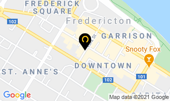 Barrington Consulting Group Inc in Fredericton map
