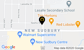 Barrydowne Family Chiropractic in Sudbury map