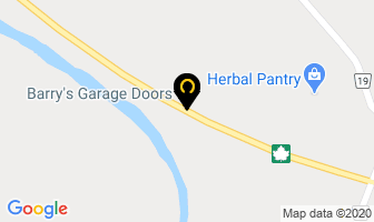 Barry's Garage Doors in Pembroke map